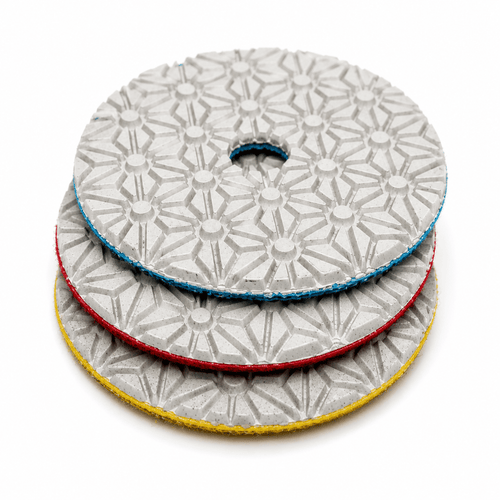 3-Step Polishing Pads Kit - Qor Tools